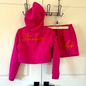 Strawberry Milk Mob Matching Sweats